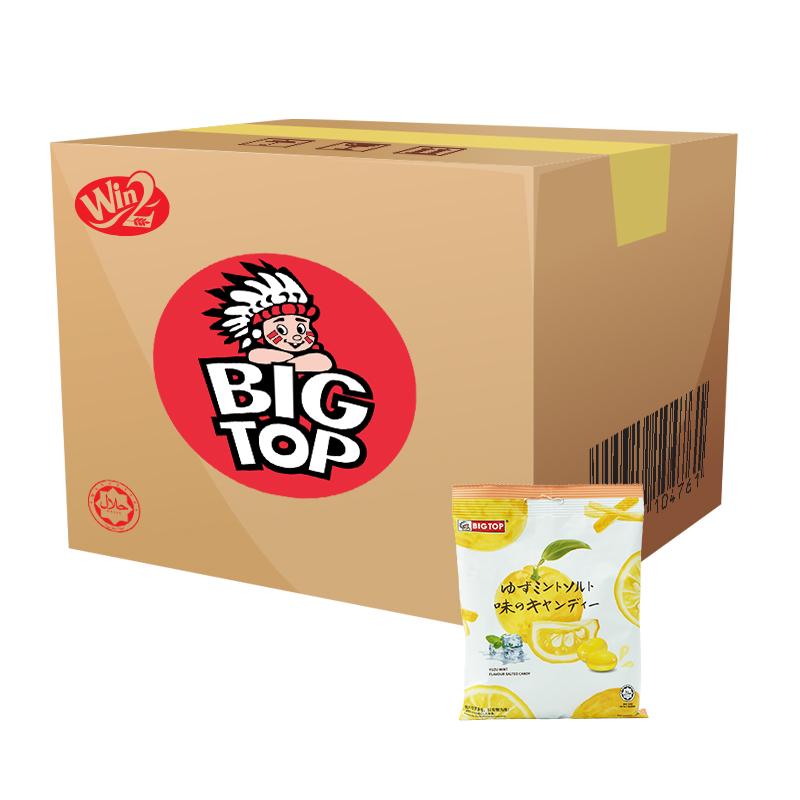 BIG TOP LEMON MINT FLAVOUR SALTED CANDY 